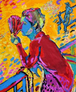 hst 65 x 54 cm